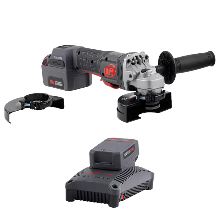 Ingersoll Rand G5351-K22 IQV® 20V 4.5/5.0” Angle Grinder Kit