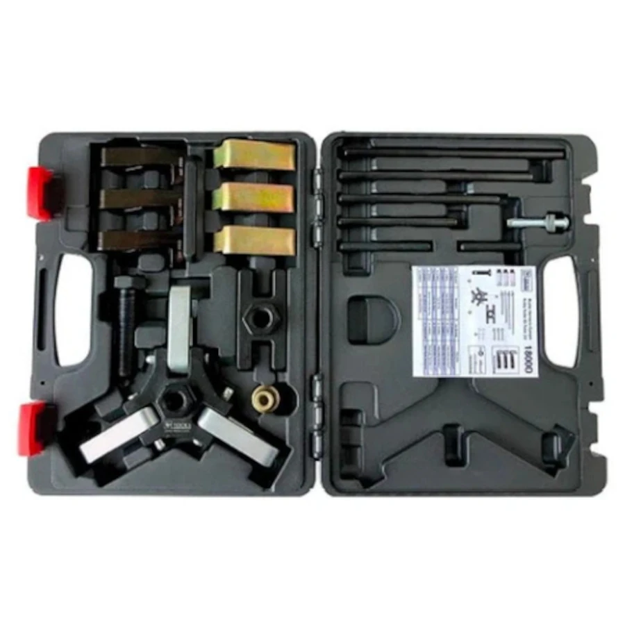 SCHLEY 18000 51 Piece Master Harmonic Damper Pulley Puller Set - 4 kits in one