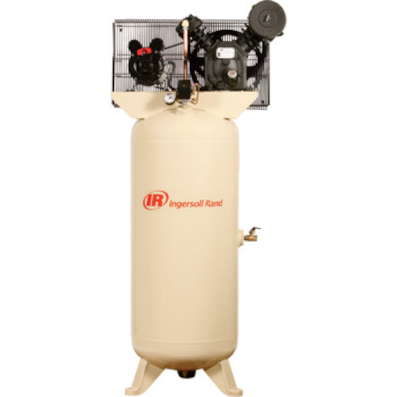 Ingersoll Rand 2340L5-V230 Two-Stage Electric Driven Reciprocating Air Compressor 5 hp 60 Gallon