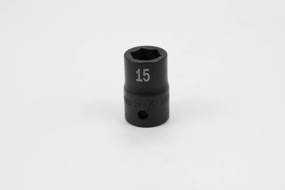 SK 15 MM 1/2" Drive 6 Point Standard Metric Impact Socket