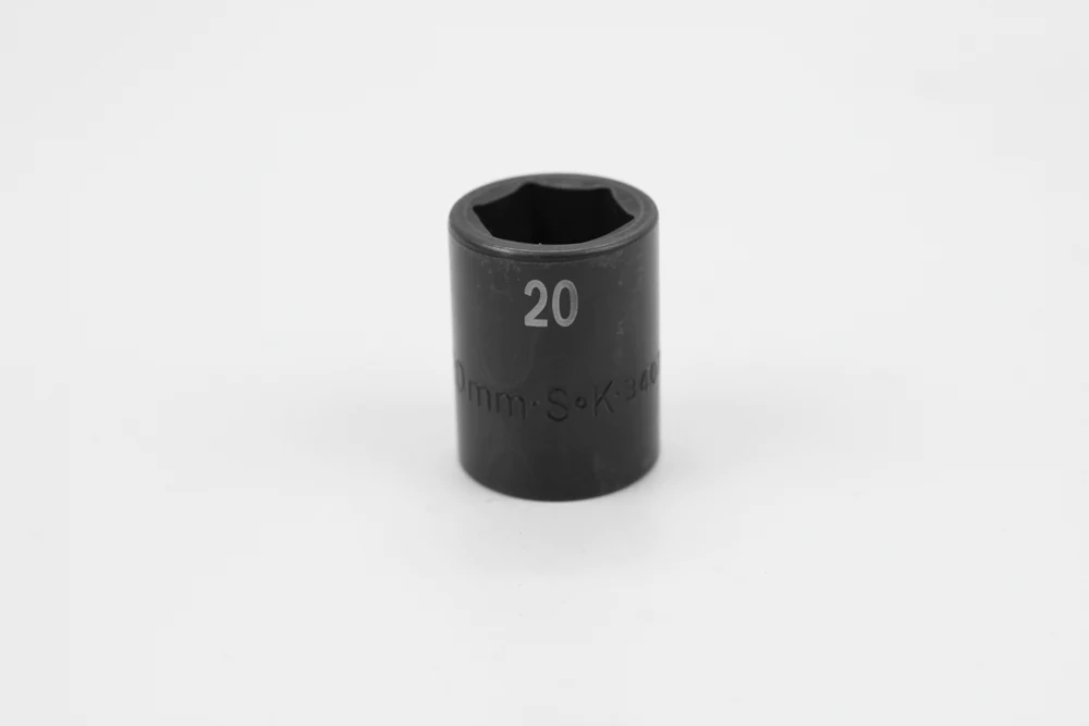 SK 20 MM 1/2" Drive 6 Point Standard Fractional Impact Socket