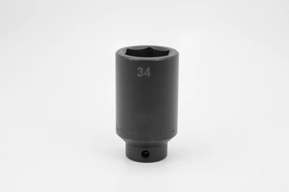 SK 34 MM 1/2" Drive 6 Point Deep Fractional Impact Socket