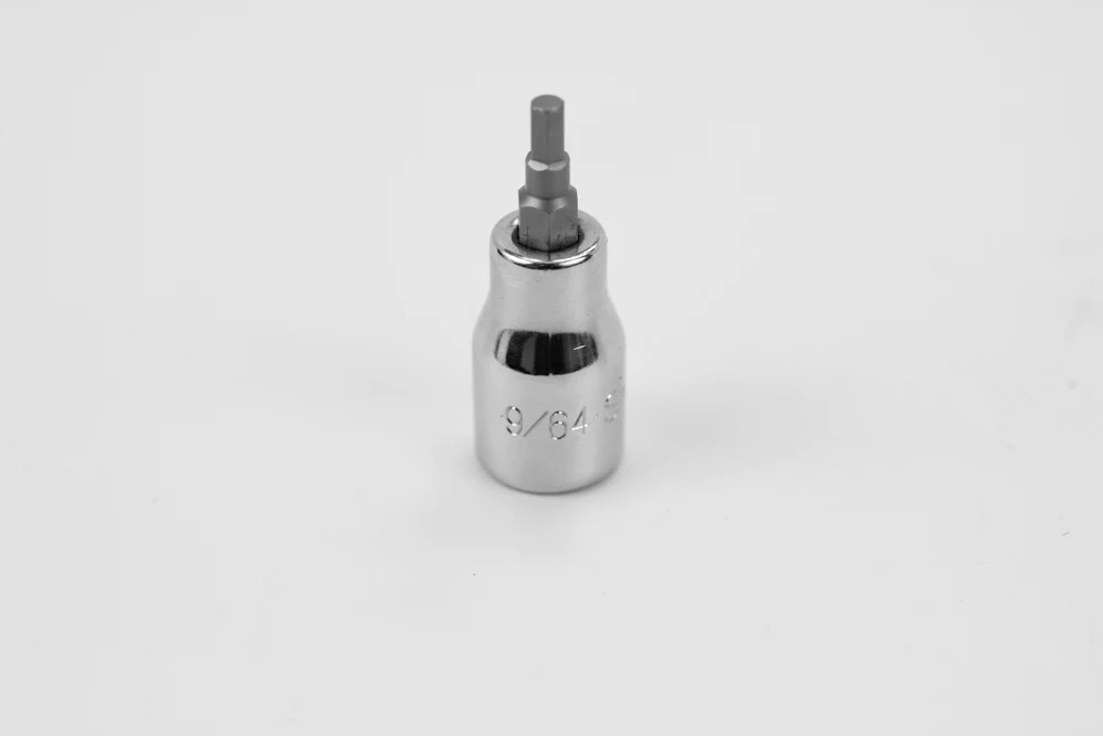 SK 9/64" 3/8" Drive Hex Chrome Bit Socket