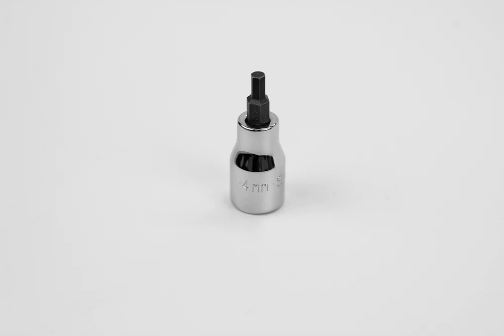 SK 4 mm 3/8" Drive Hex Chrome Bit Socket