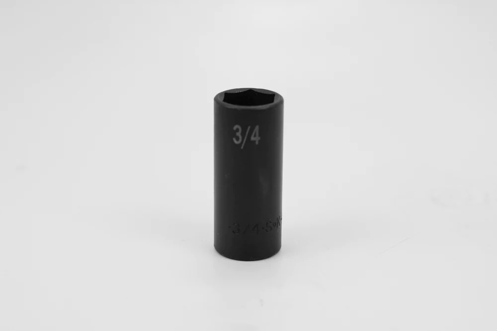 SK 3/4" 3/8" Drive 6 Point Deep Fractional Impact Socket