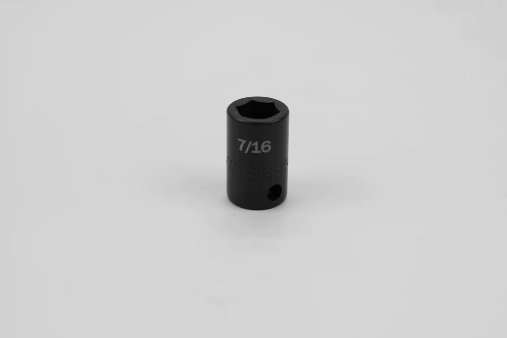 SK 7/16" 3/8" Drive 6 Point Standard Fractional Impact Socket