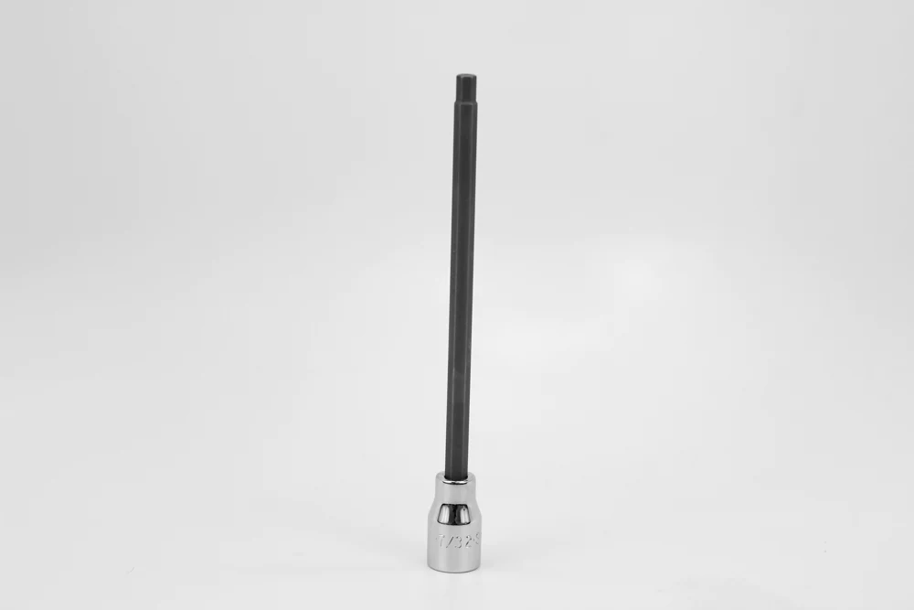 SK 7/32" 3/8" Drive Long Hex Chrome Bit Socket