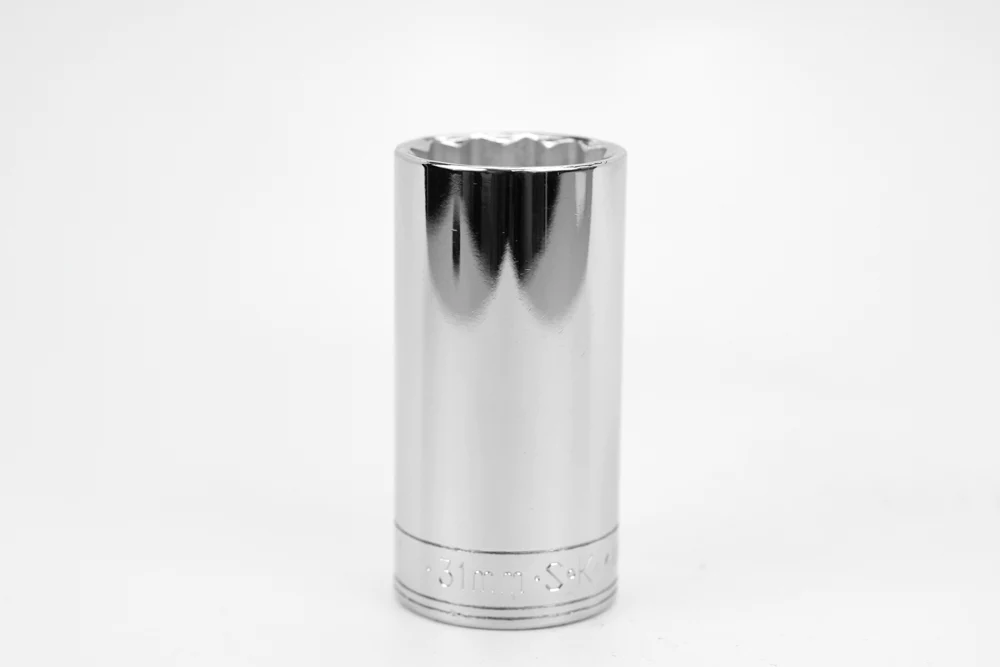 SK 31 mm 1/2" Drive 12 Point Metric Deep Chrome Socket