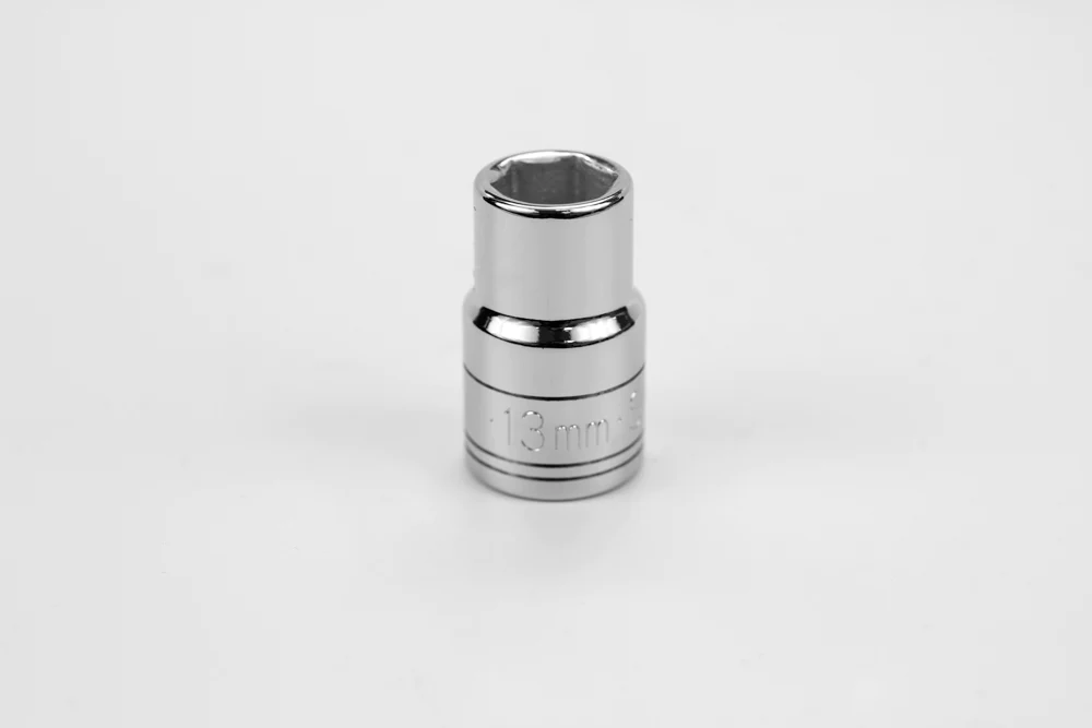SK 13 mm 1/2" Drive 6 Point Metric Standard Chrome Socket