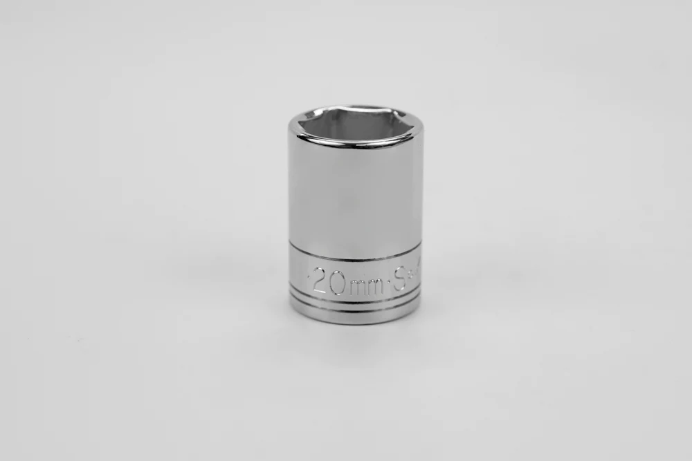 SK 20 mm 1/2" Drive 6 Point Metric Standard Chrome Socket