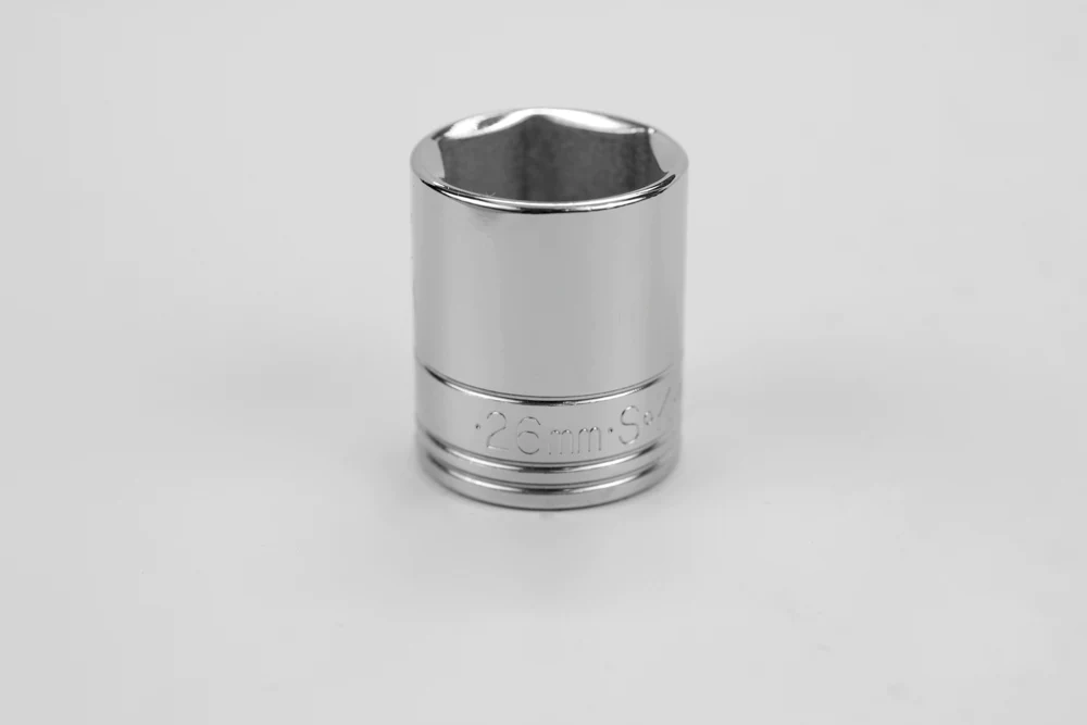 SK 26 mm 1/2" Drive 6 Point Metric Standard Chrome Socket