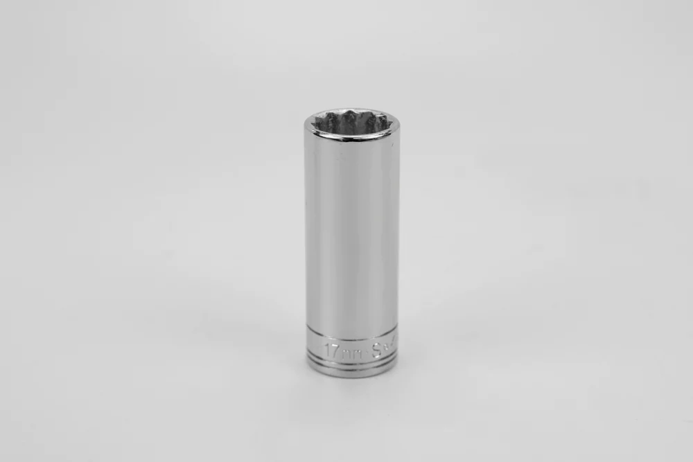 SK 17 mm 3/8" Drive 12 Point Metric Deep Chrome Socket