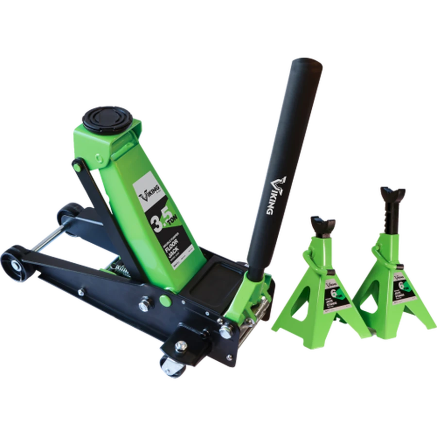 AMERICAN FORGE & FOUNDRY 53350JPK 3.5 Ton Jack & 6 Ton Jack Stand Combo