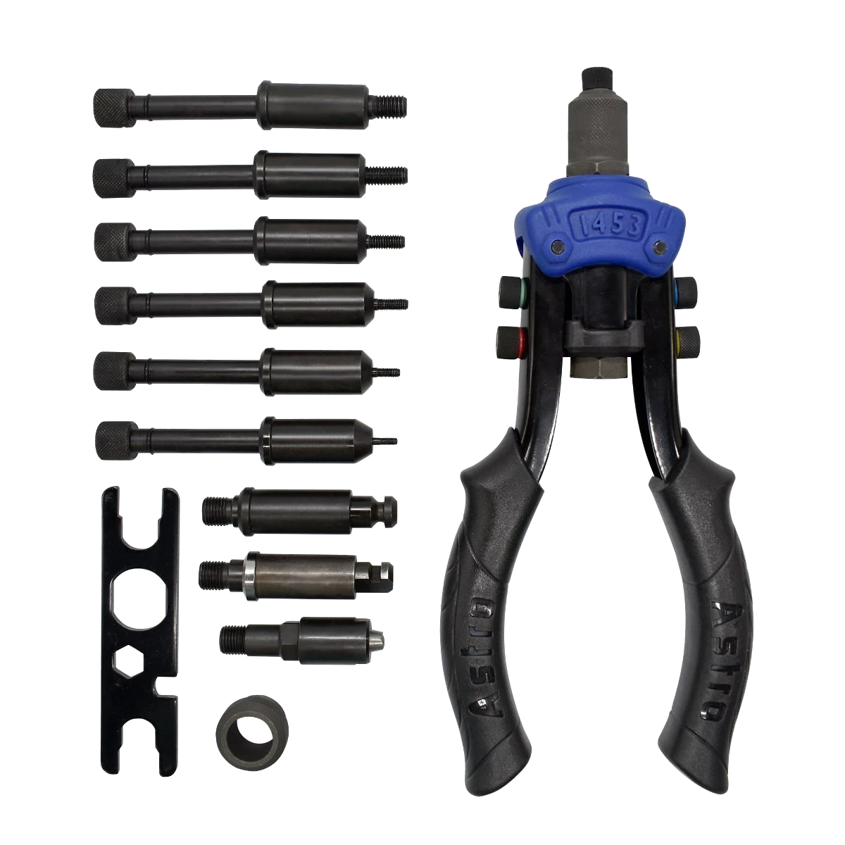 Astro 1453 Combination Rivet Nut And Pop Rivet Setter Kit