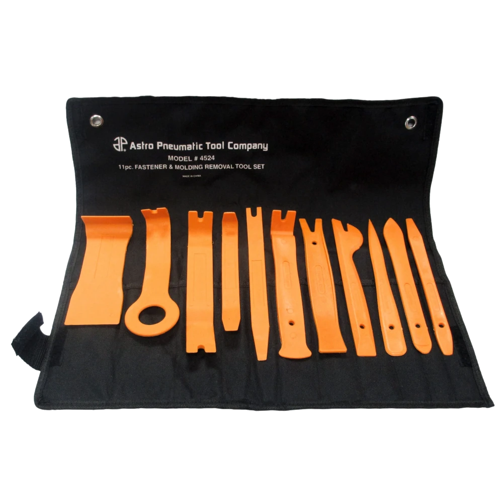 ASTRO 4524 11pc. Auto Fastener & Molding Removal Tool Set