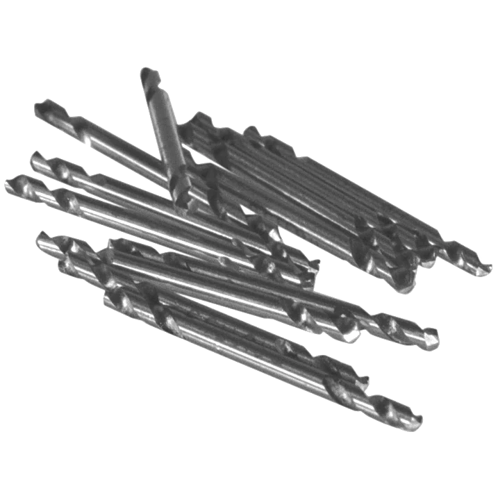 ASTRO 1/8" Stubby Double Ended Drill Bits - 12 Pack