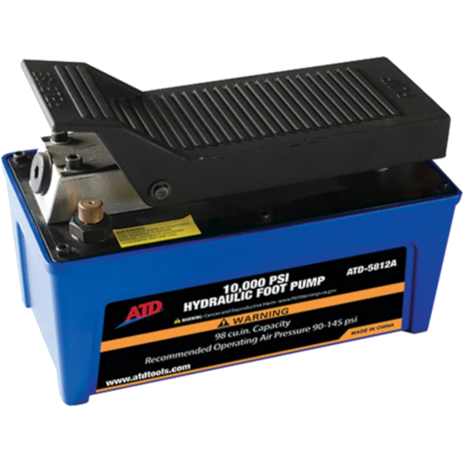 ATD 5812A 10K psi Hydraulic Foot Pump