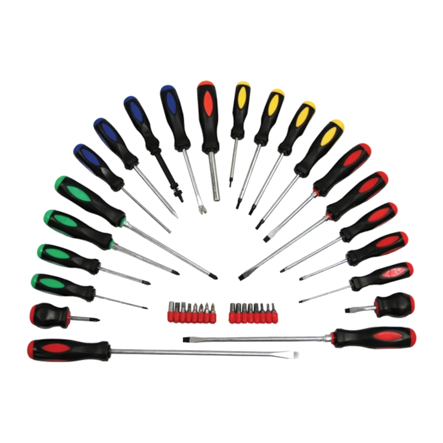 ATD 6198 22 Pc. Screwdriver with 16 Pc. Bit Set