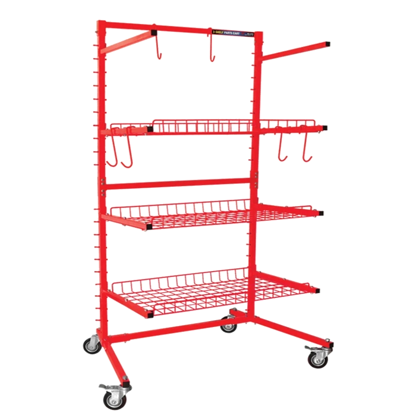 ATD 6569 3-Shelf Parts Cart