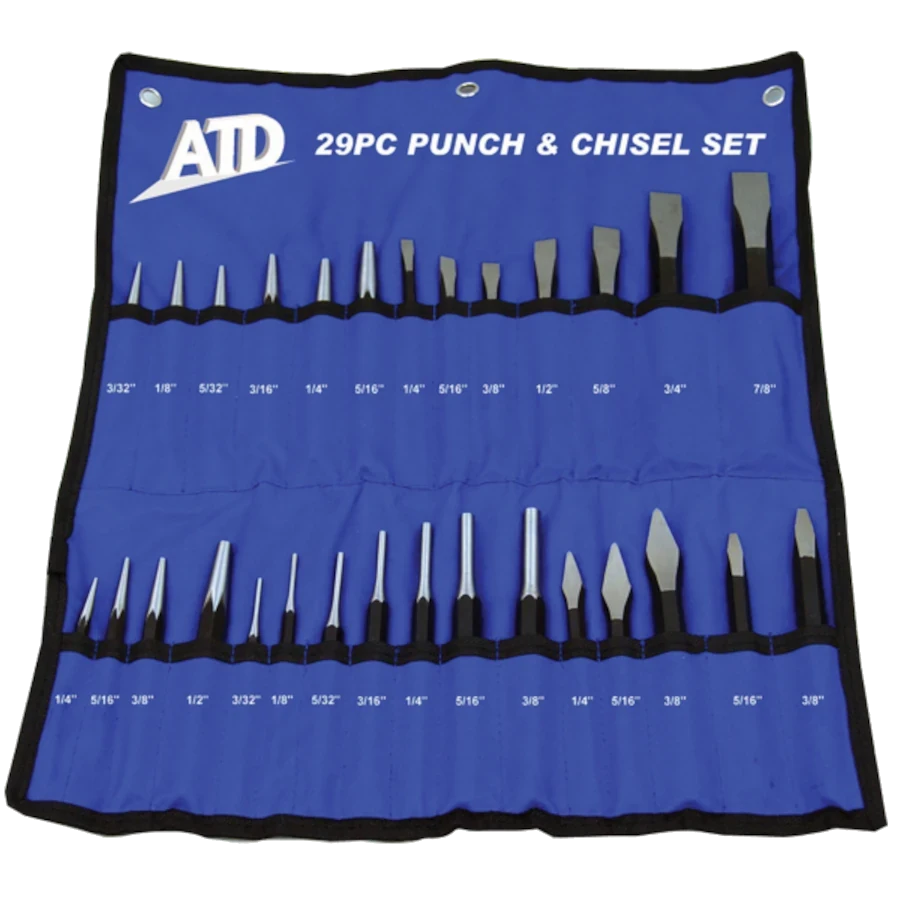 ATD 729 29 Pc. Punch & Chisel Set