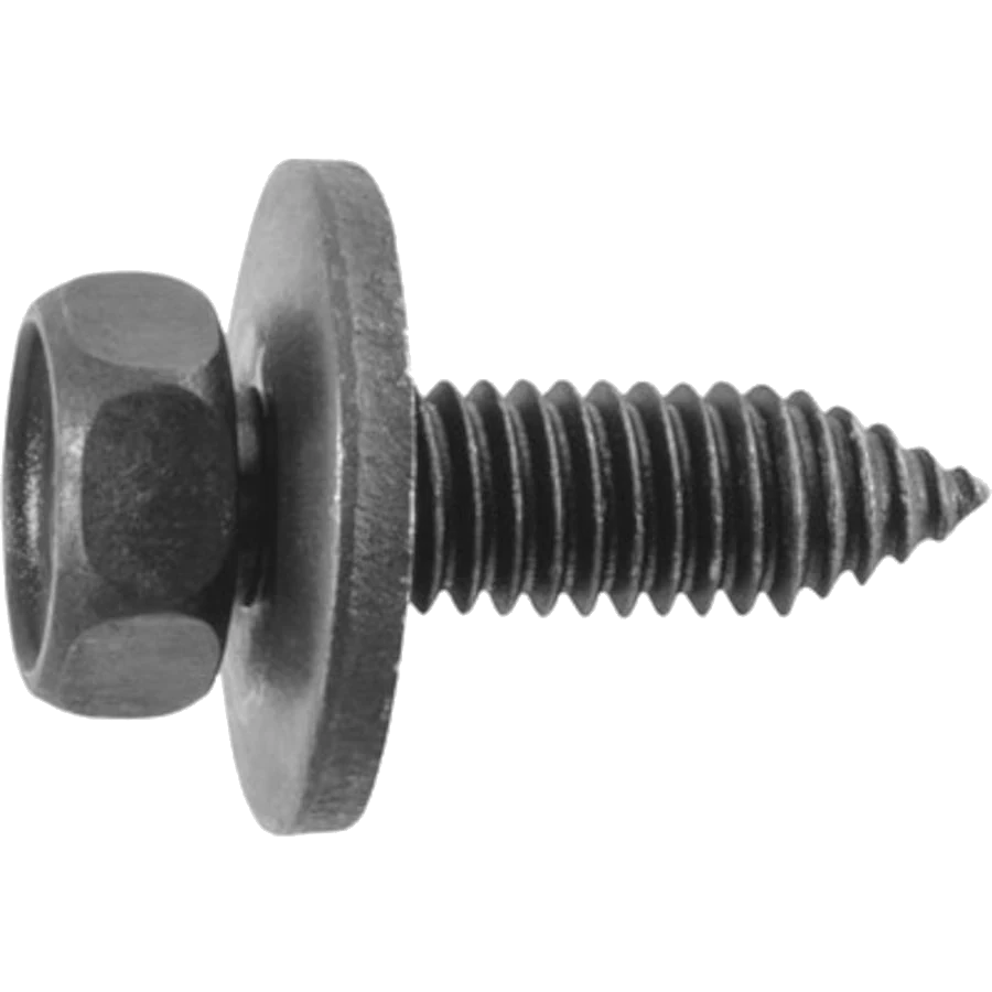 Auveco 12693 M6-1.0 X 20MM HEX HEAD SEMS 17MM OD PHOS
