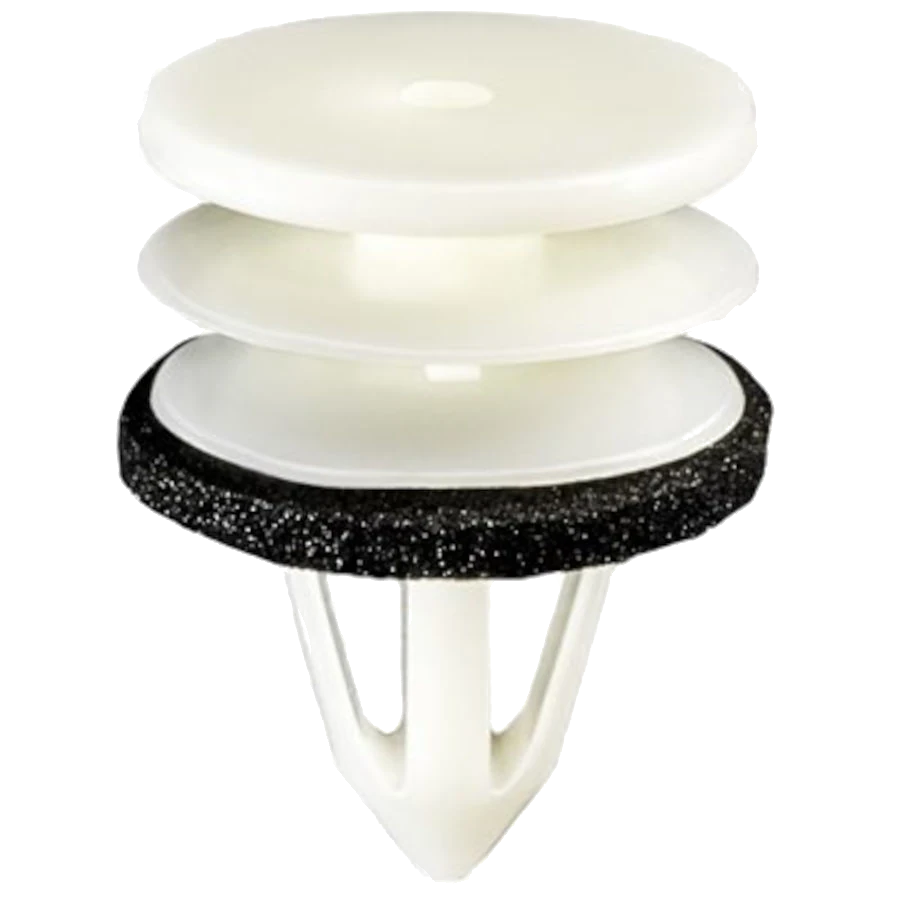 Auveco 20616 GM Door Panel Retainer W/ Sealer White Nylon