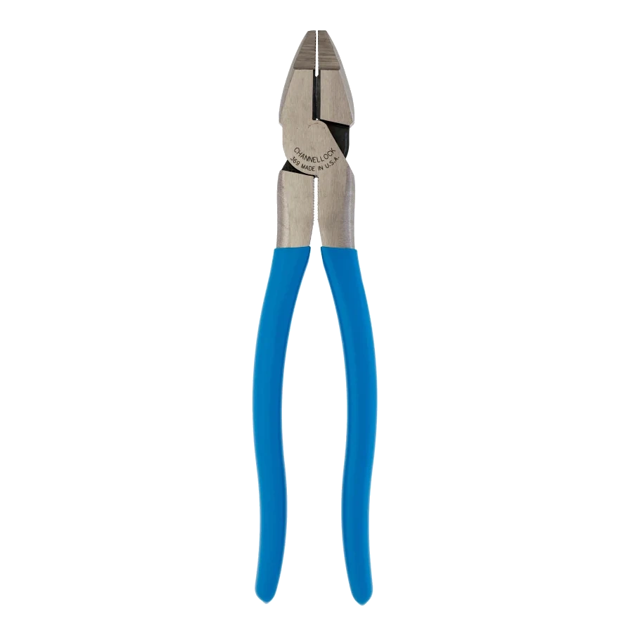 CHANNELLOCK 369 9.5-inch XLT Round Nose Linemen's Pliers