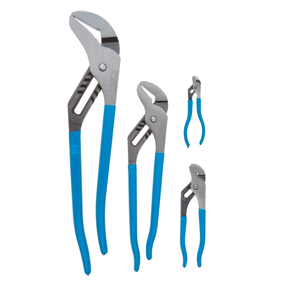 CHANNELLOCK PC1 4pc Pro's Choice Tongue & Groove Pliers Set