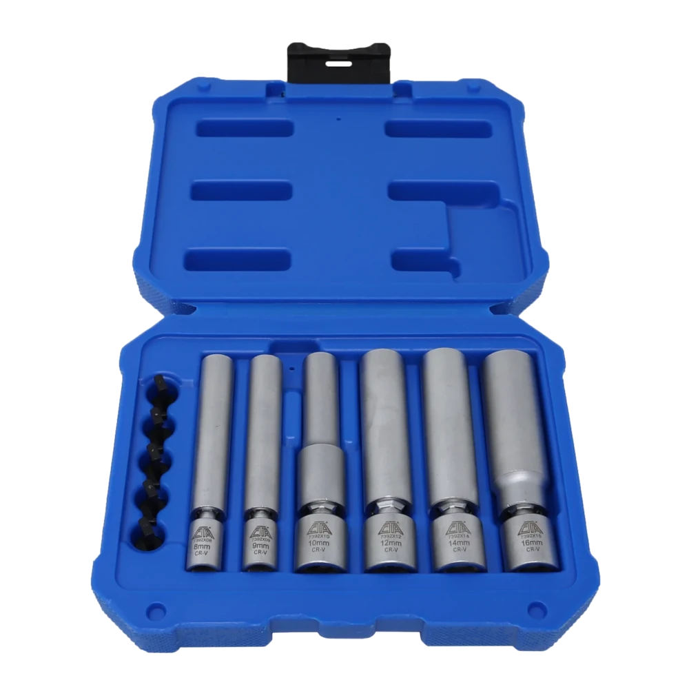 CTA 7392 6 Pc. Spark Plug & Glow Plug Socket Set