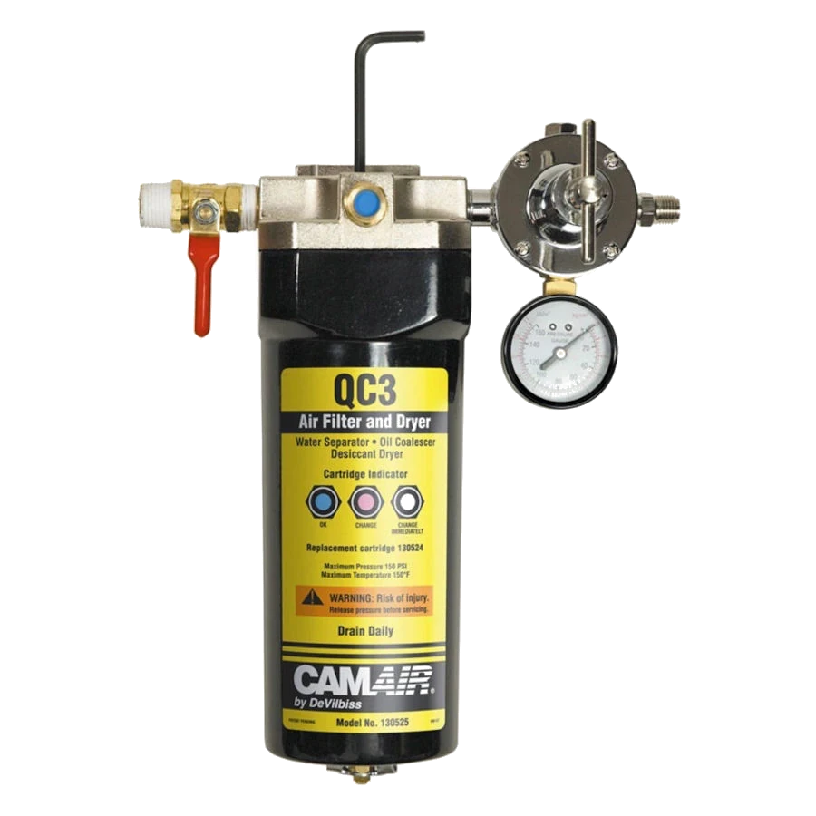 DeVilbiss 130525 CamAir® QC3 Desiccant Filter and Dryer Unit