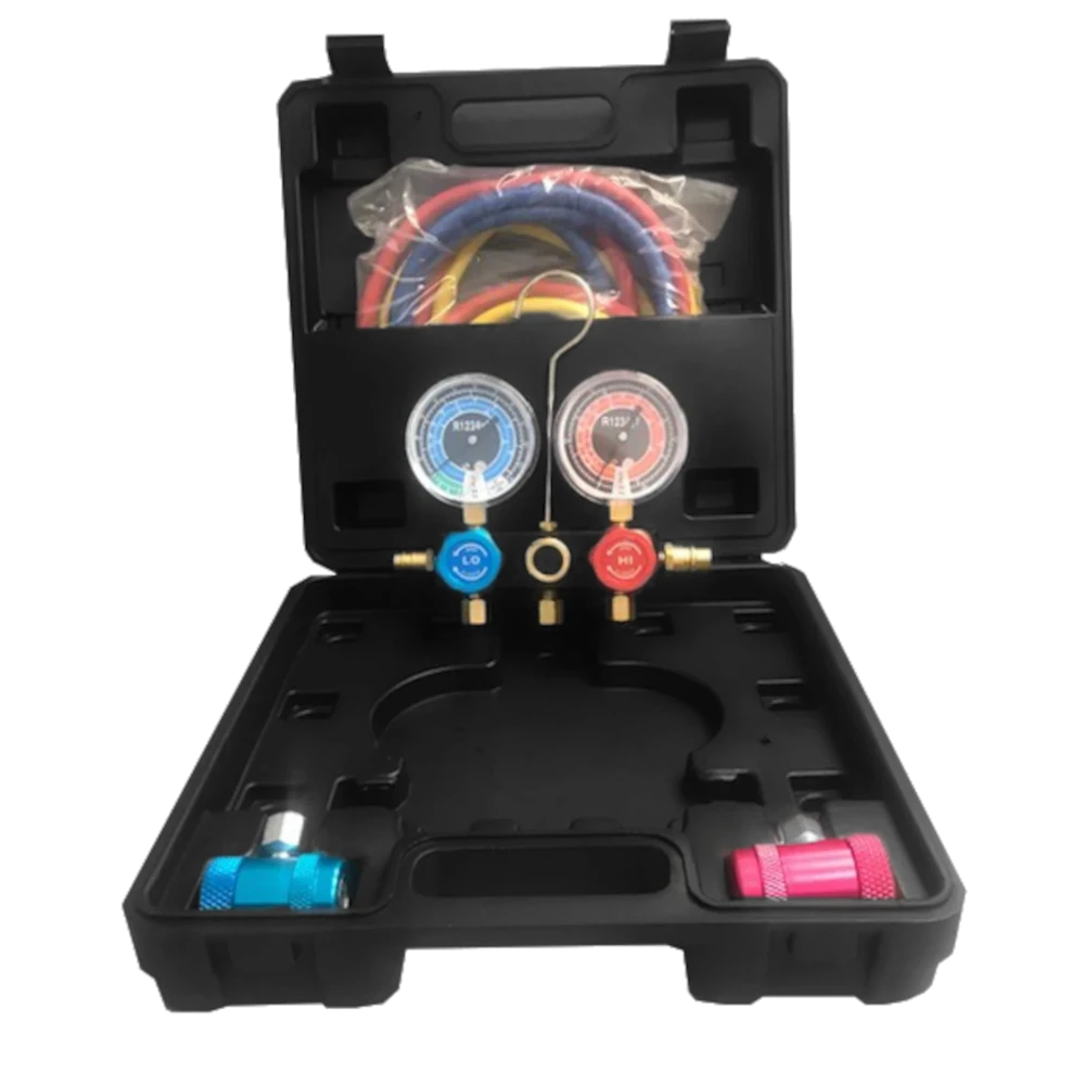 FJC 6850 R-1234yf Aluminum Manifold Gauge Set