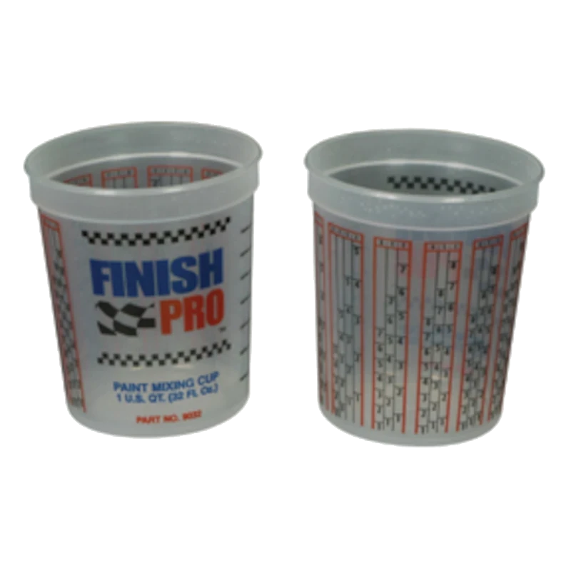 Finish Pro 9032 Quart Mixing Cups - 100 Cups