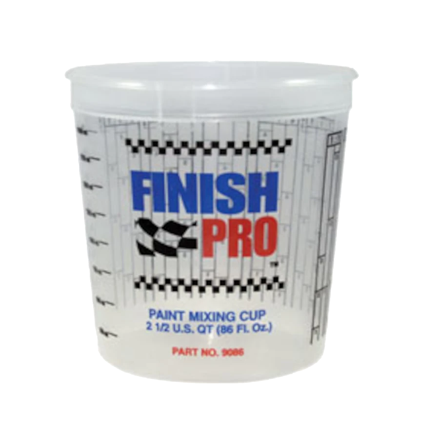 Finish Pro 2.5 Quart Mixing Cups 100 quantity