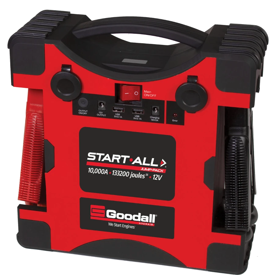 Goodall JP-12-10000T Start All Jump Pack® 10,000A 133200 JOULES 5S 12V