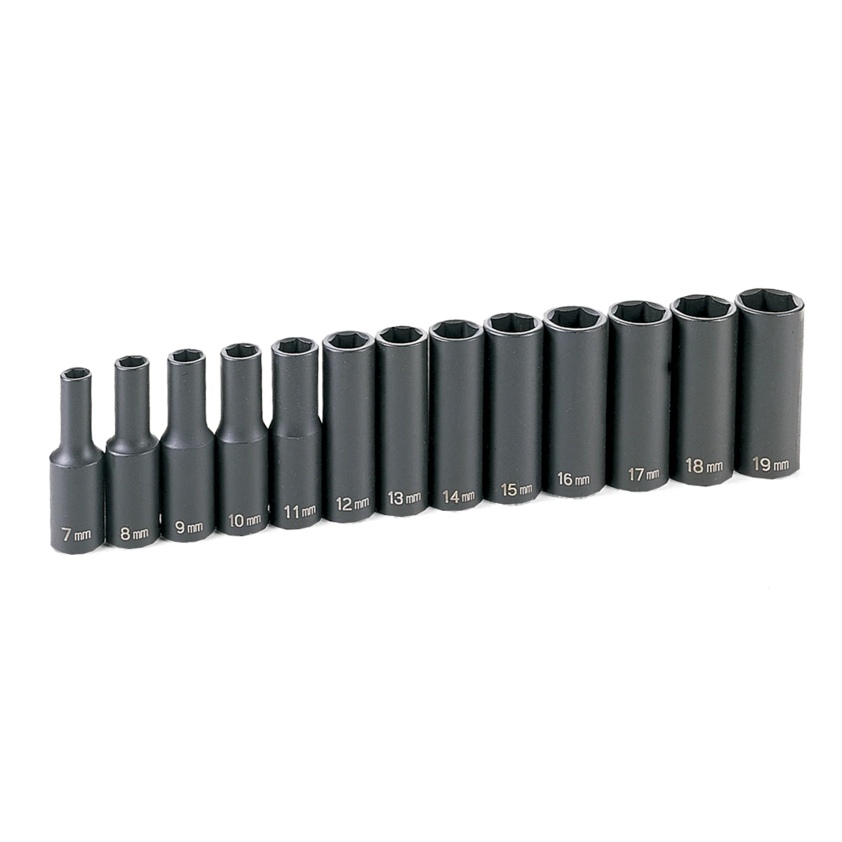 GP 1213MD 3/8" Drive Metric Deep Length Impact Set