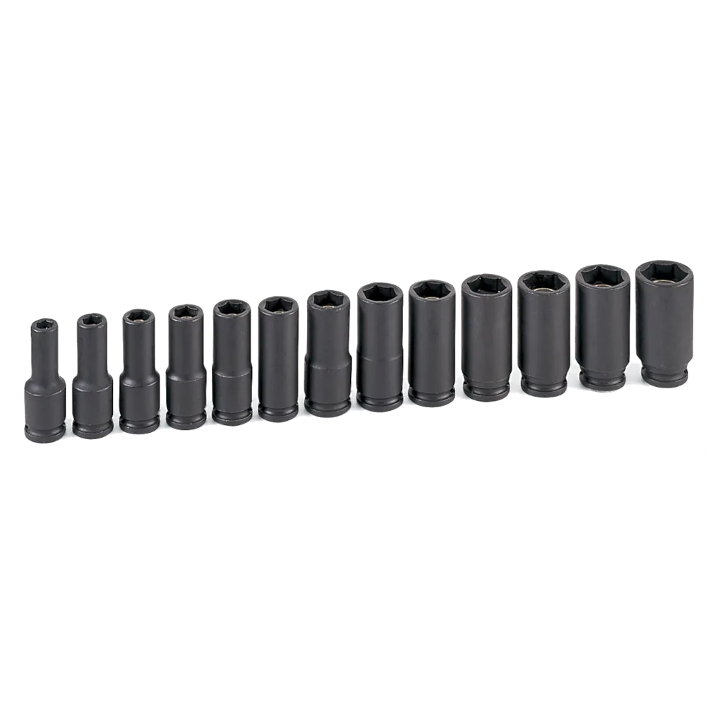 GP 1213MDG 3/8" Drive Metric Deep Length Magnetic Impact Set