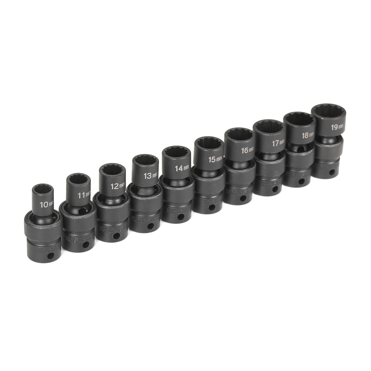 GP 1610UM 3/8" Drive 10 Pc Standard Length Metric Universal Set