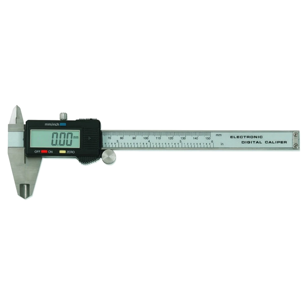 GEARWRENCH 6" Digital SAE/Metric Caliper with Large LCD Window