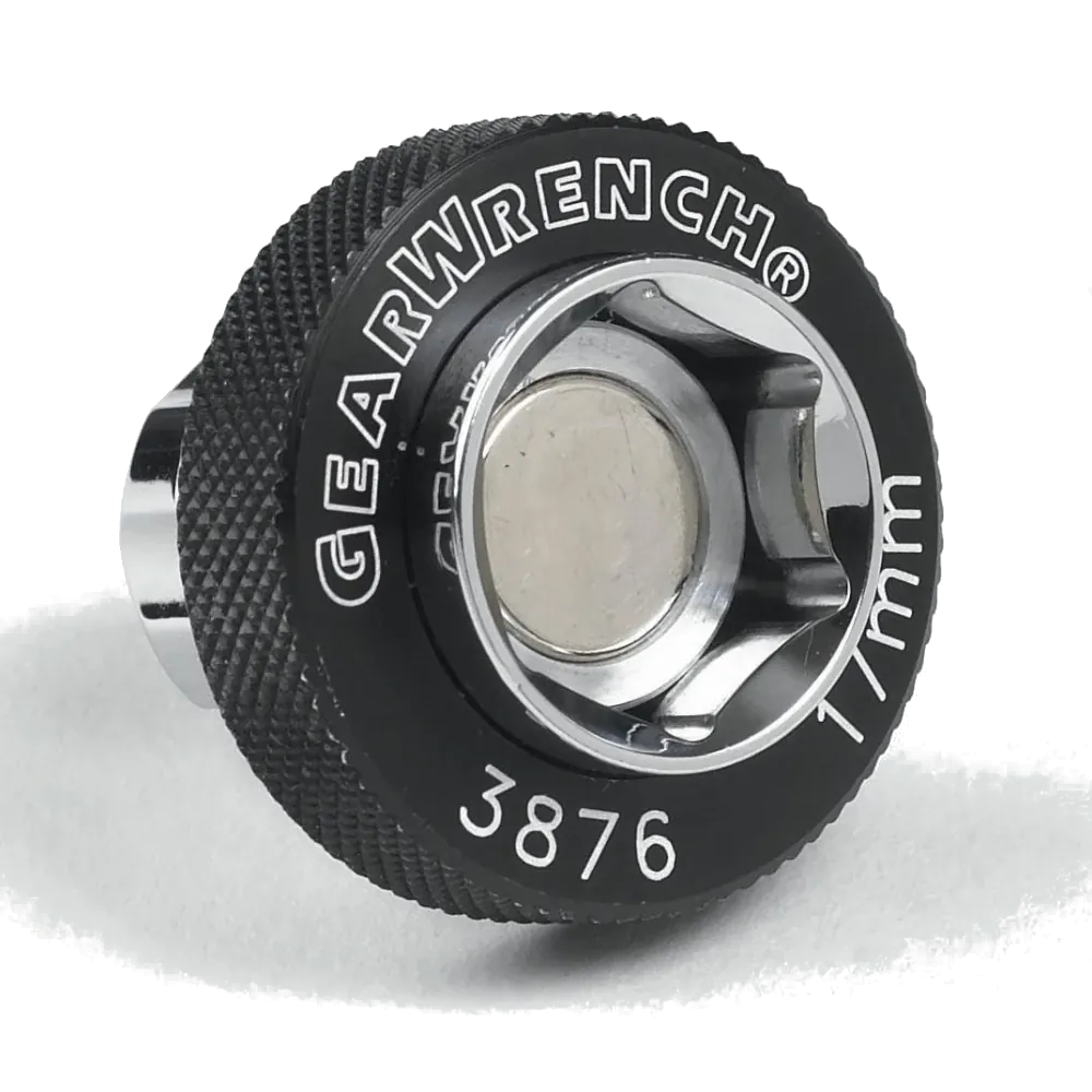 GEARWRENCH 3876D 3/8" Drive Magnetic Oil Drain Plug Metric Socket 17mm