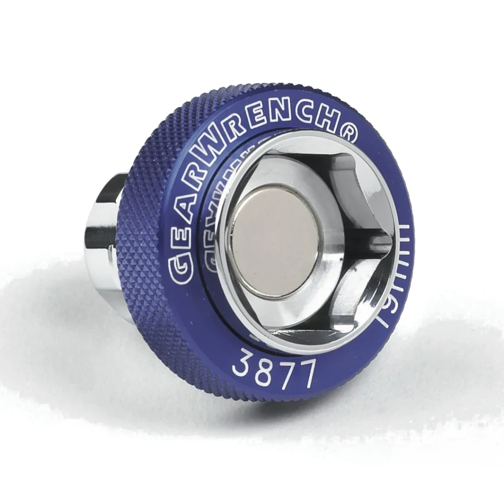 GEARWRENCH 3/8" Drive Magnetic Oil Drain Plug Metric Socket 19mm