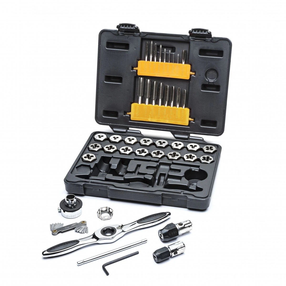 GEARWRENCH 3886 42 Pc. Metric Ratcheting Tap and Die Set