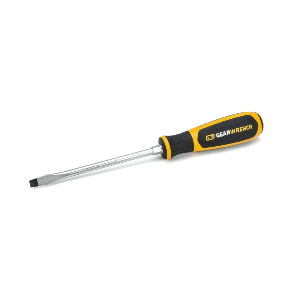 GEARWRENCH 5/16" x 6" Slotted Dual Material Screwdriver