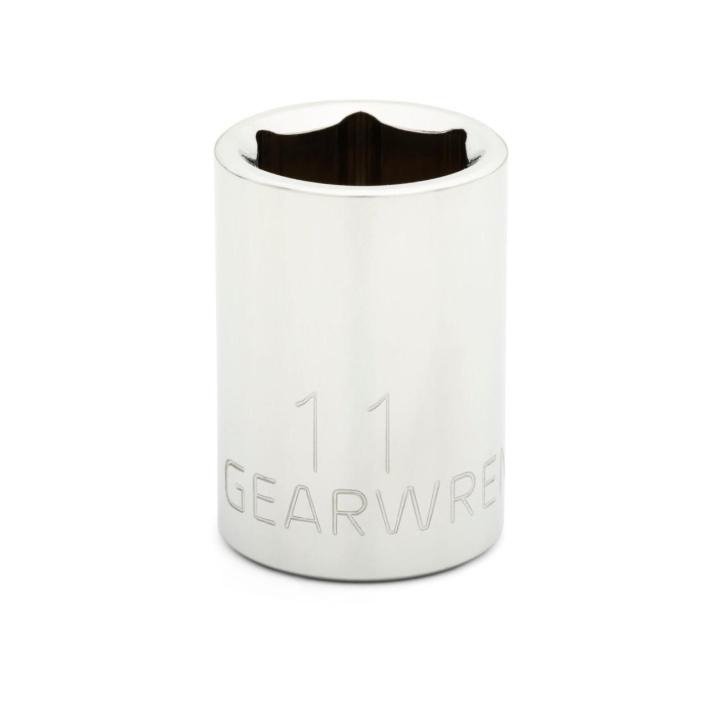 GEARWRENCH 1/4" Drive 6 Point Standard Metric Socket 11mm