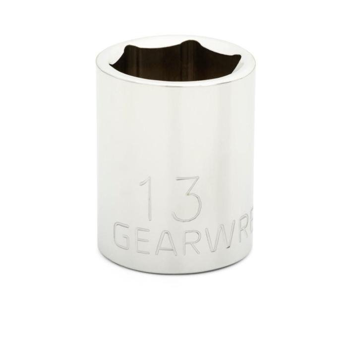 GEARWRENCH 1/4" Drive 6 Point Standard Metric Socket 13mm