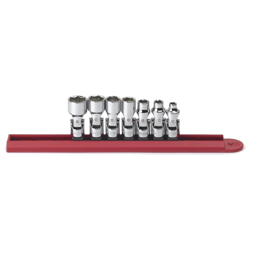 GEARWRENCH 80310D 7 Pc. 1/4" Drive 6 Point Flex SAE Socket Set