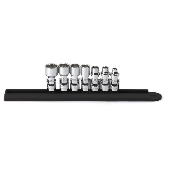 GEARWRENCH 80310D 7 Pc. 1/4" Drive 6 Point Flex SAE Socket Set