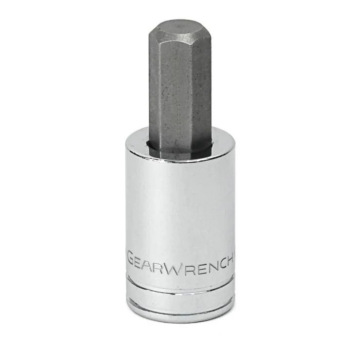 GEARWRENCH 1/4" Drive Hex Bit Metric Socket 4mm
