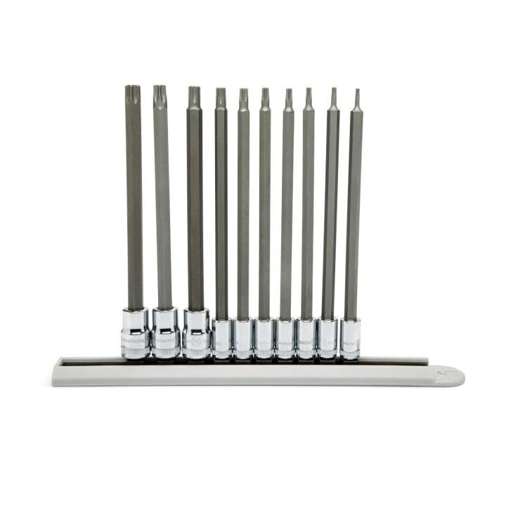 GEARWRENCH 10 Pc. 1/4" & 3/8" Drive Long Torx® Bit Socket Set