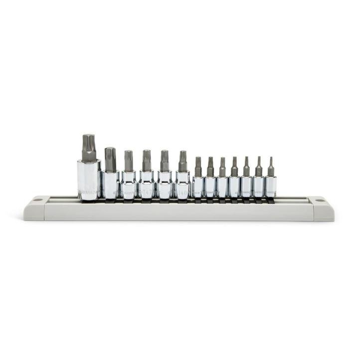 GEARWRENCH 80723 13 Pc. 1/4", 3/8" & 1/2" Drive Torx&reg; Bit Socket Set