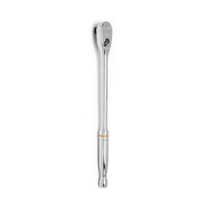 3/8" Drive 90-Tooth Long Handle Teardrop Ratchet 11"